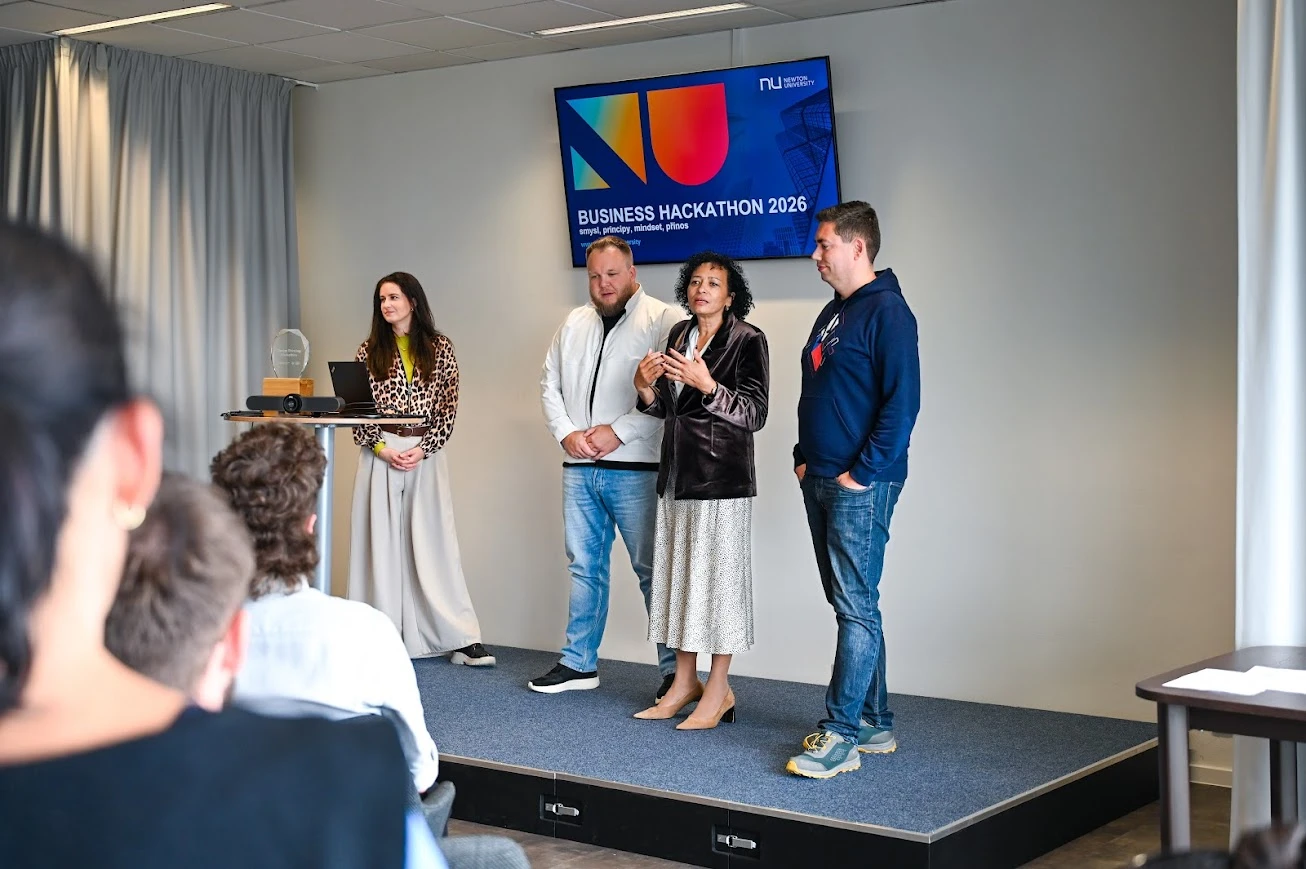 Studenti programu Business Leadership během 24 hodin navrhli strategii pro NEWTON University