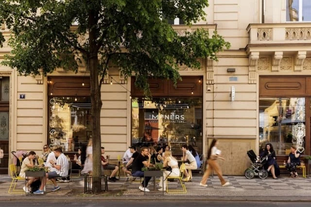 Great coffee and coworking spaces in Prague