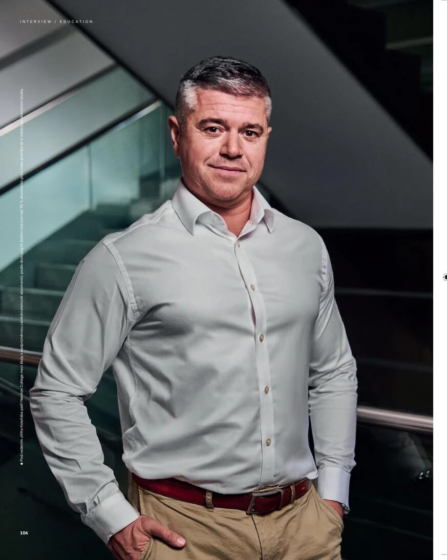 Jiří Koleňák v Luxury Business: Proč nestačí učit podnikání, ale je potřeba formovat osobnost