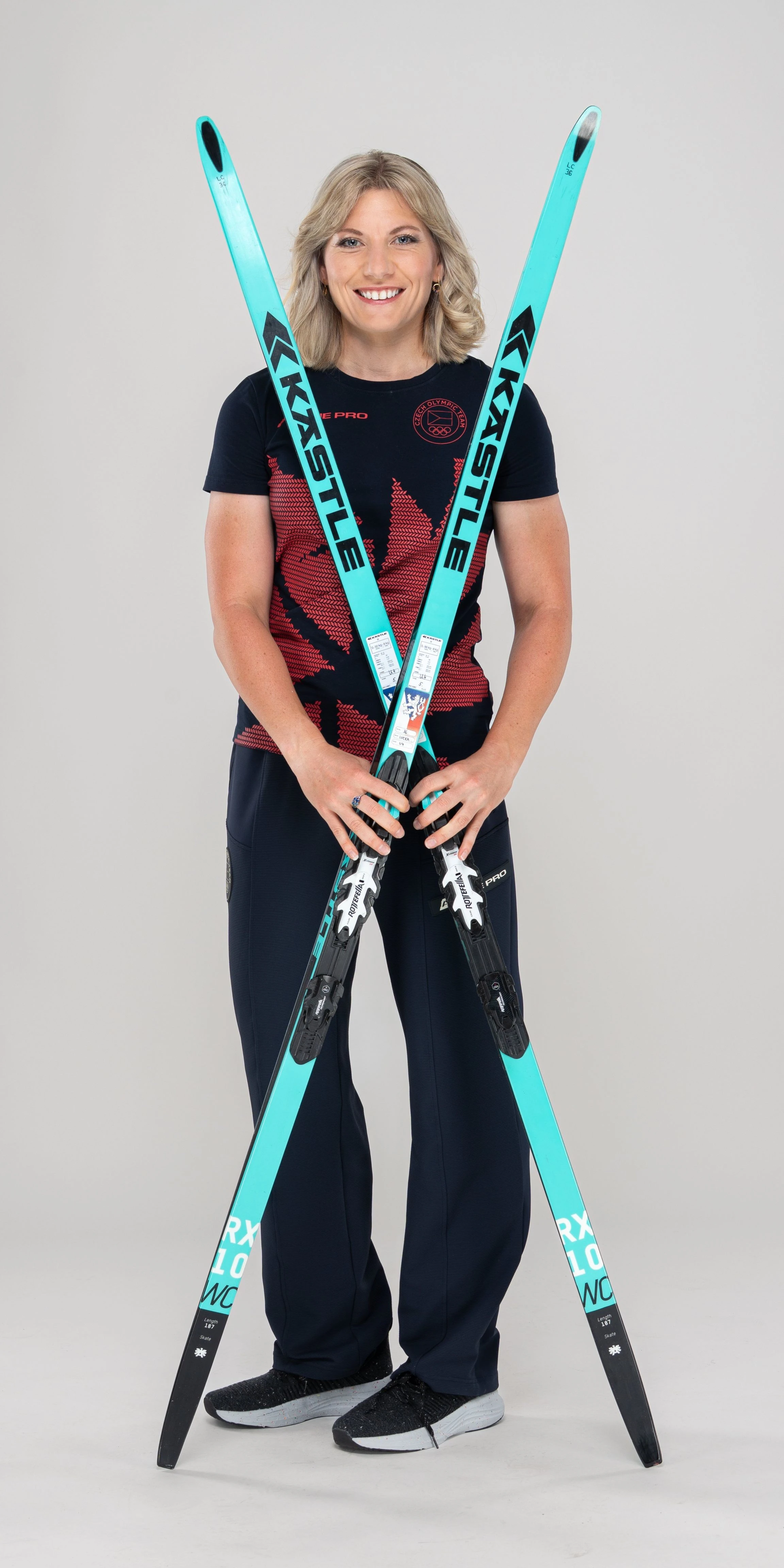 „Po tréninku si jdu odpočinout k tabulkám.“ říká naše kolegyně, biatlonistka Lucie Charvátová