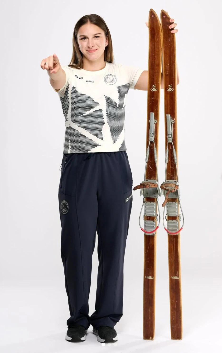 Mezi sjezdovkou a skripty: Bára Nováková jede z NEWTONu přímo na olympiádu