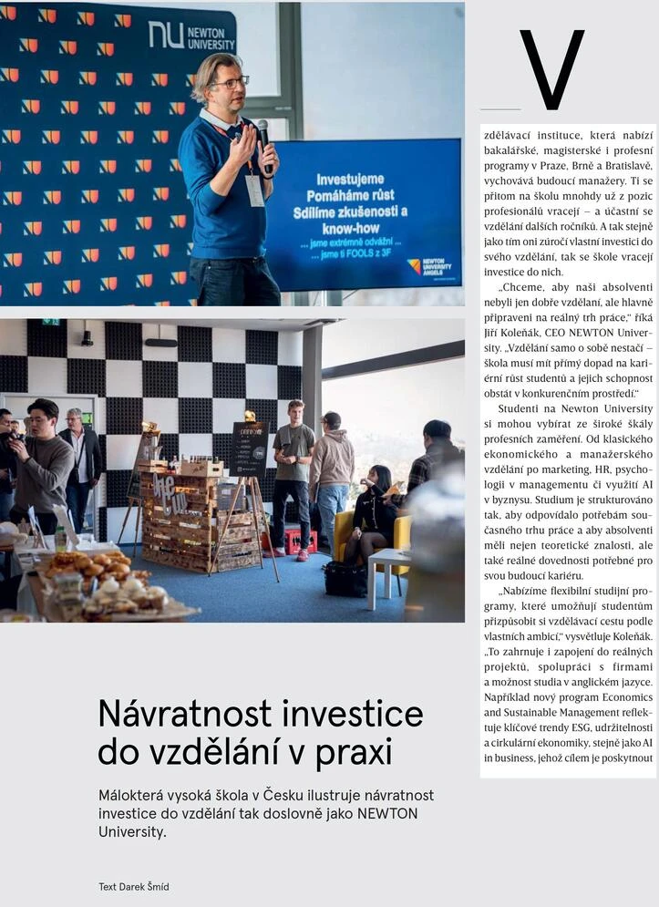 Ako vytvoriť jednorožca: Newton University vo Wired
