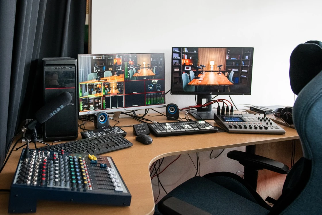 NEWTON TV: A university studio that has outgrown its original boundaries