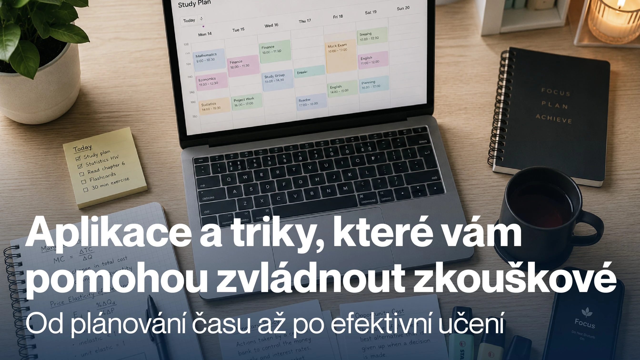Aplikace a triky, které vám zachrání zkouškové