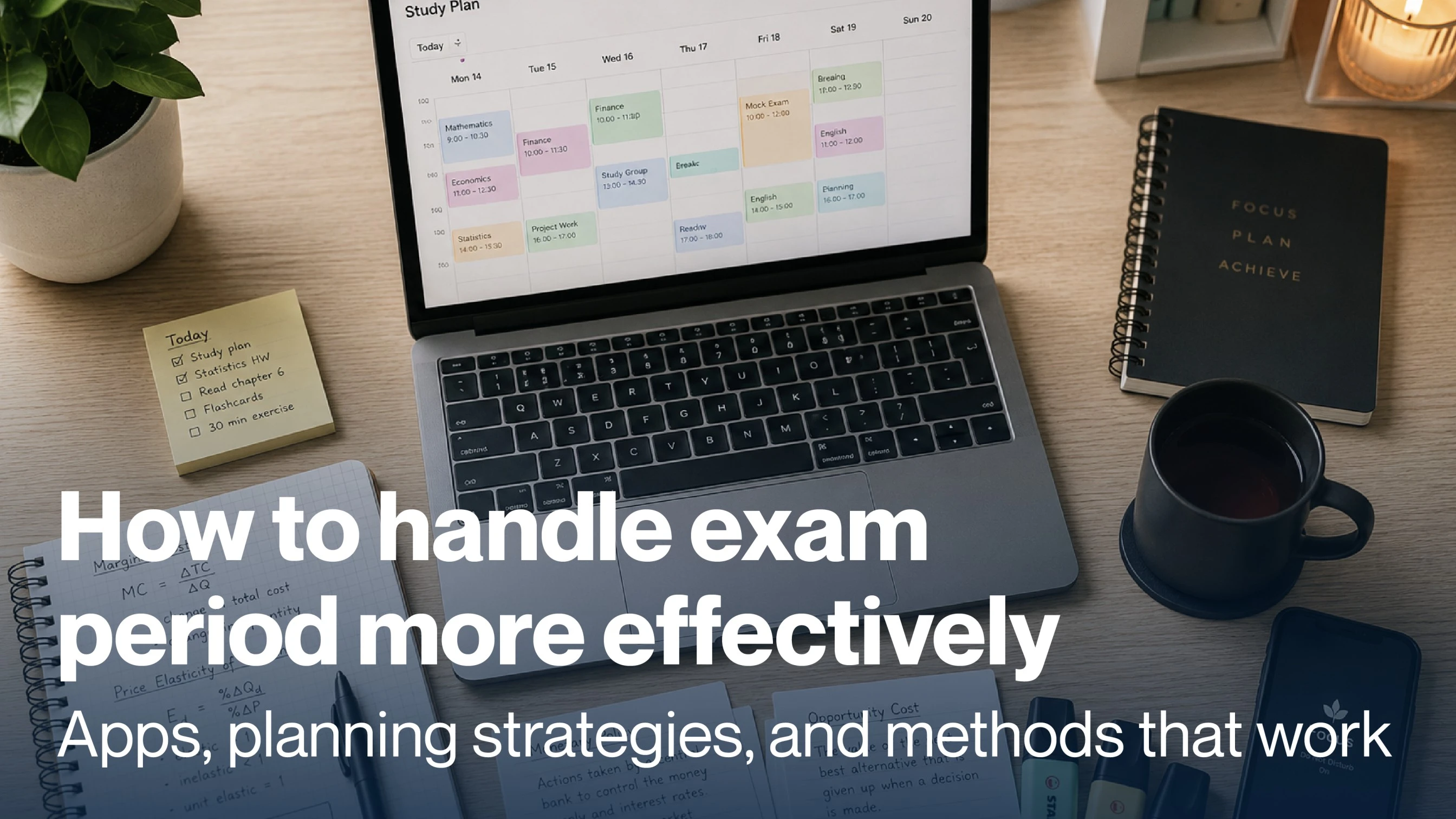 Apps and tricks that will save your exam period