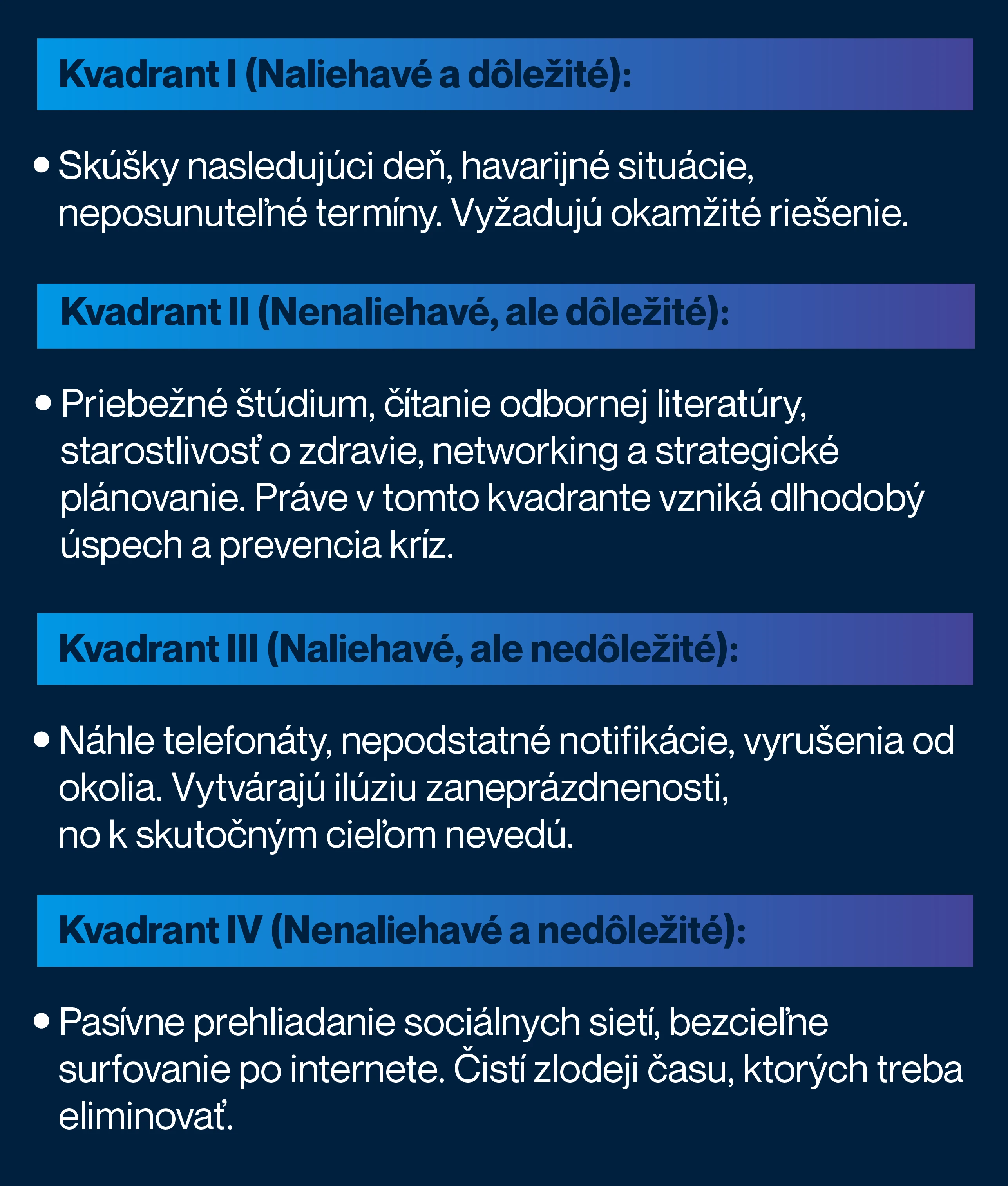Efektívne metódy plánovania a organizácie času: Ako ovládnuť time management na vysokej škole a dosiahnuť maximálnu produktivitu